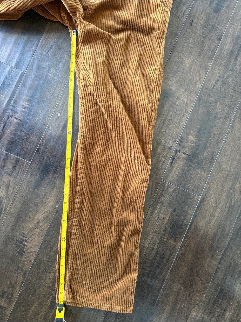 Carhartt Brown Women’s Corduroy Bib Straight Overalls - Picture 6 of 10